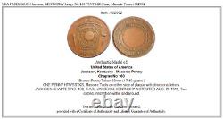 USA FREEMASON Jackson, KENTUCKY Lodge No. 160 VINTAGE Penny Masonic Token i102902