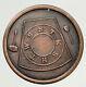 Usa Freemason Newark, New York Lodge No 117 Vintage Penny Masonic Token I93307