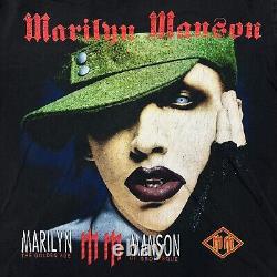 Vintage 2003 Marilyn Mason The Golden Age of Grotesque Band Tee Mens Medium