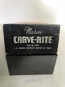 Vintage Mason Carve Rite Meat Fork Carving Cutlery 901C Excellent Cond. In Box