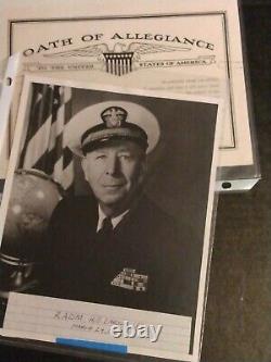 Vintage Military Memorabilia, Pearl Harbor Survivor Metals, Photos, & Papers