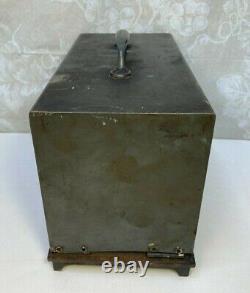 Vintage Short and Mason Tycos Thermograph in Metal Case