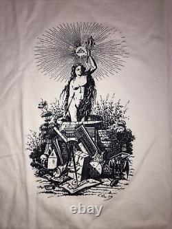 Vtg 90s Free Mason Secret Society T Shirt Sz XL George Washington RARE NWOT